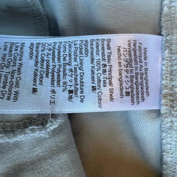 J.Crew Beige Chino Shorts Size 14 | 5” Short | New With Tags - Picture 8 of 9